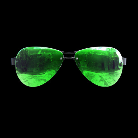 VLUX - Black Green Mirror