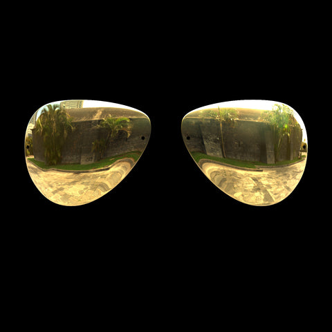 VLUX - Polarized Lenses - Gold Mirror